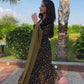 DANICA MASTERD GREEN  RAYON SUIT SET   code/ TD-108