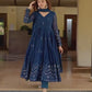 WHISPERING BREEZE GEORGETTE EMBROIDERED SUIT SET TD-107