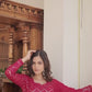 Lucknowi Sequins Work Gown and duptta suit set