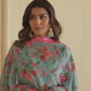 DESIGNER READYMADE GOWN AND Dupatta SINON FABRIC SUIT SET *TD-126*