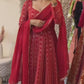 Vamika Maroon Colour Trending Suit Set