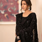BLACK COLOUR READYMADE SUIT SET