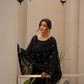 BLACK COLOUR READYMADE SUIT SET