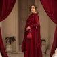 MAROON COLOUR  READYMADE ANARAKALI SUIT SET