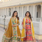 *Faux Georgette With digital print Anarkali Suit TD-129
