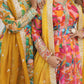 *Faux Georgette With digital print Anarkali Suit TD-129