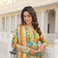 *Faux Georgette With digital print Anarkali Suit TD-129