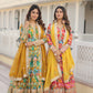 *Faux Georgette With digital print Anarkali Suit TD-129