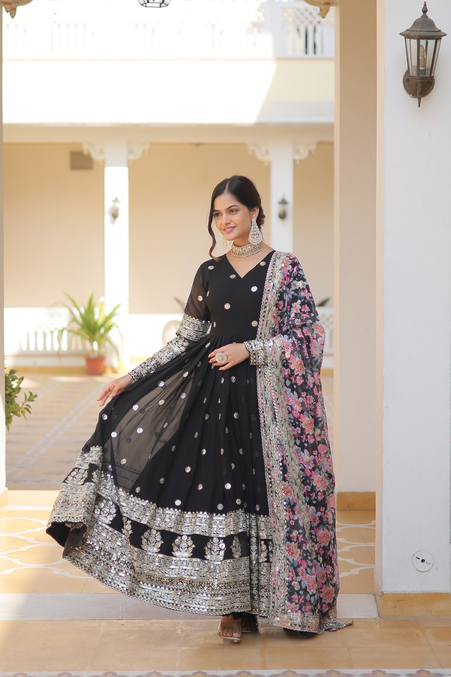 KAVITA'S DESIGNER READYMADE GOWN 131