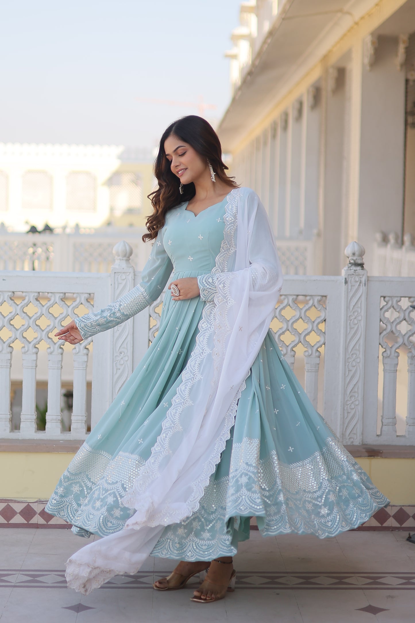 KAIRA'S PREMIUM  DESIGNER READYMADE GOWN SUIT SET COLLECTIONS.