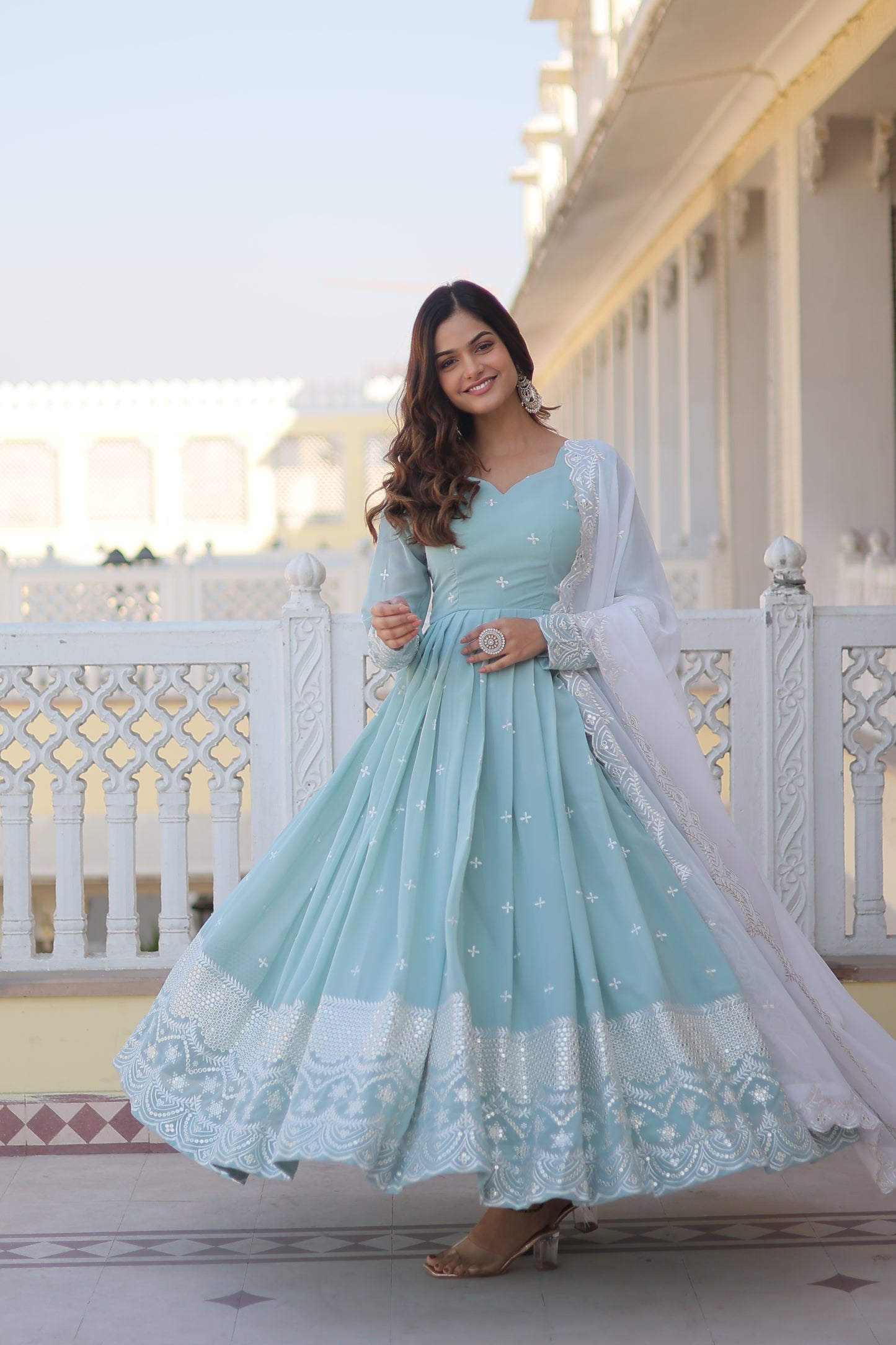 KAIRA'S PREMIUM  DESIGNER READYMADE GOWN SUIT SET COLLECTIONS.
