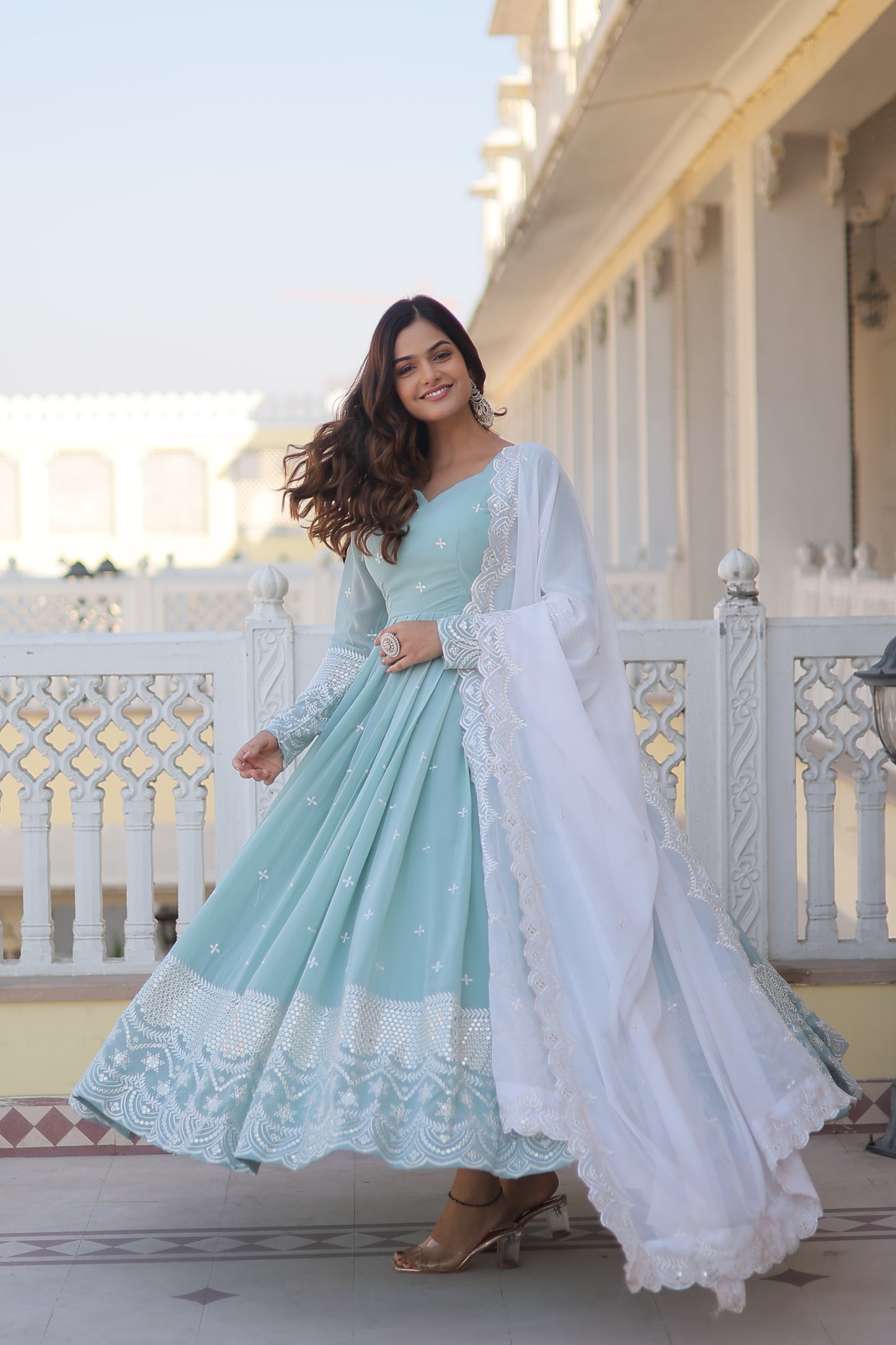 KAIRA'S PREMIUM  DESIGNER READYMADE GOWN SUIT SET COLLECTIONS.