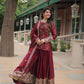 Avni's Designer Readymade Kurti Plazoo Dupatta Set