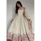 RUSHI'S OFF WHITE COLOUR TRENDING ANARKALI SUIT SET