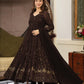 BLACK EMBROIDERED GEORGETTE SUIT SET