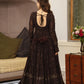 BLACK EMBROIDERED GEORGETTE SUIT SET