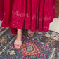 MAROON EMBROIDERED GEORGETTE SUIT SET